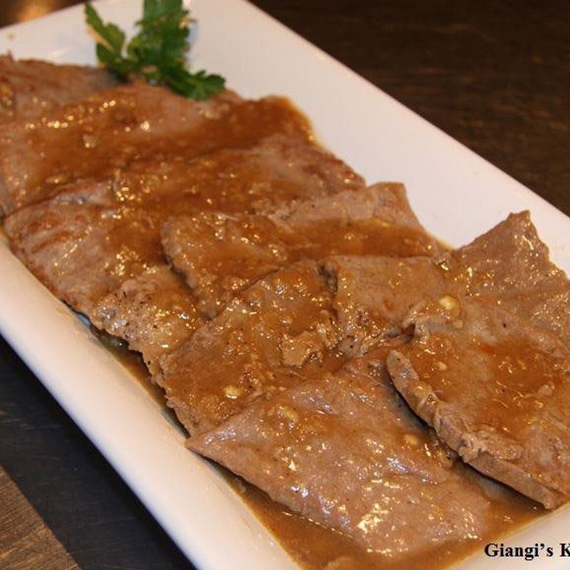 Scaloppine al Marsala