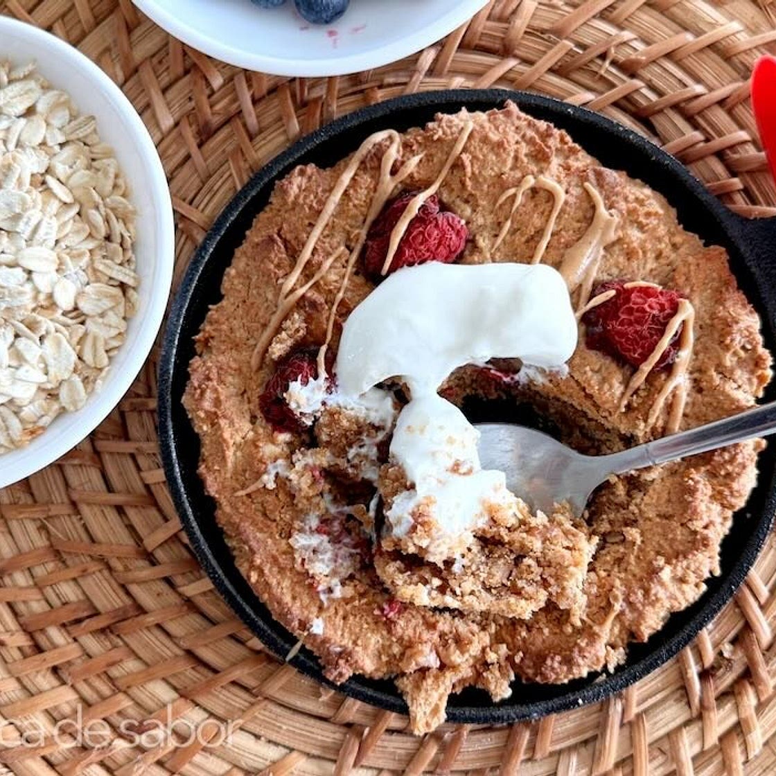 PB&J Oatmeal Cookie
