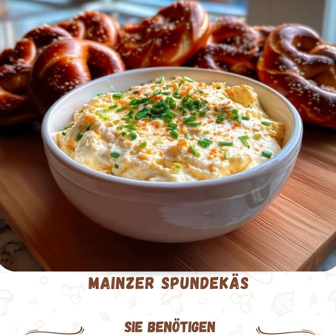 🧀 MAINZER SPUNDEKÄS (Eine köstliche Köstlichkeit)