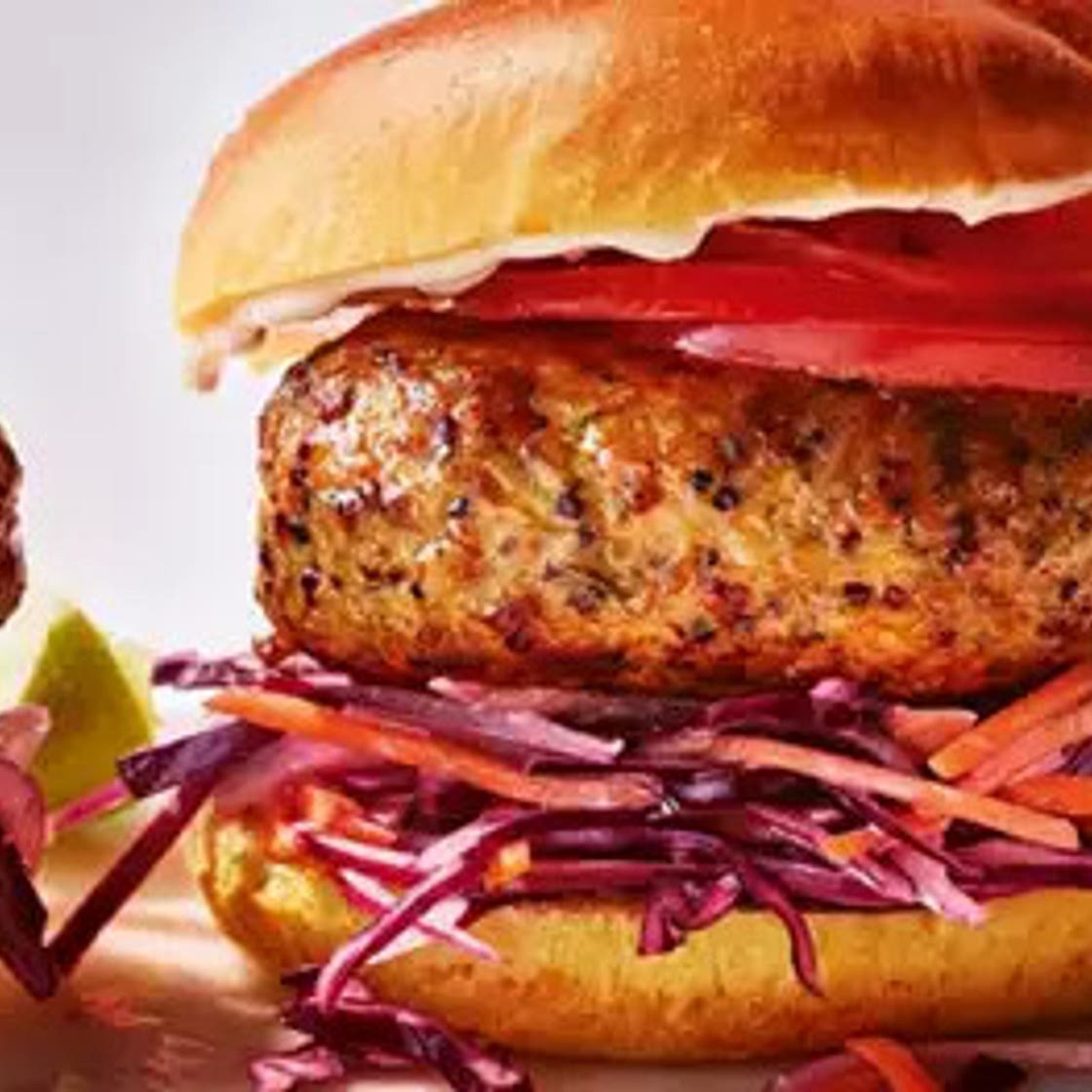 Chicken & quinoa burgers