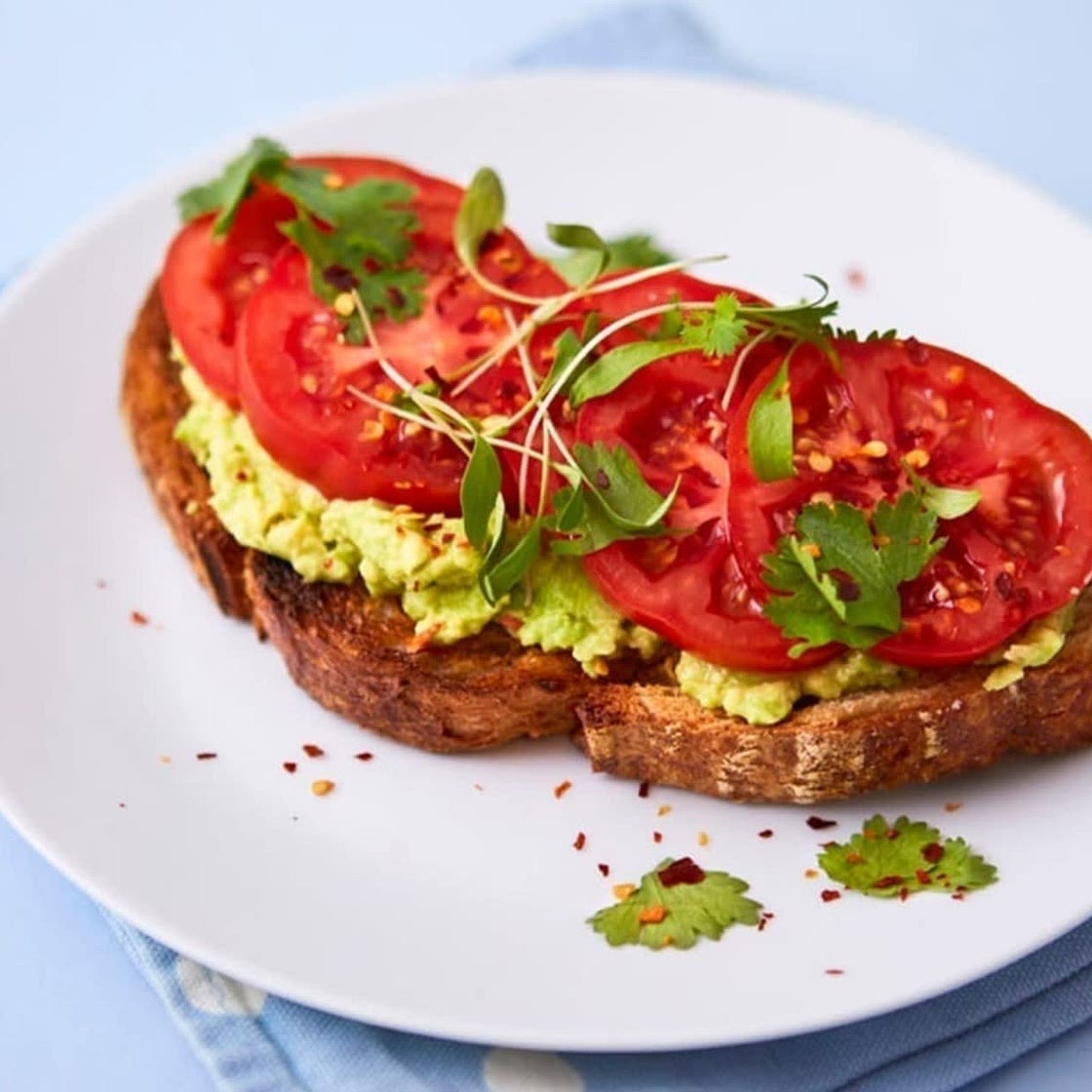 Tomato & Avo on Toast