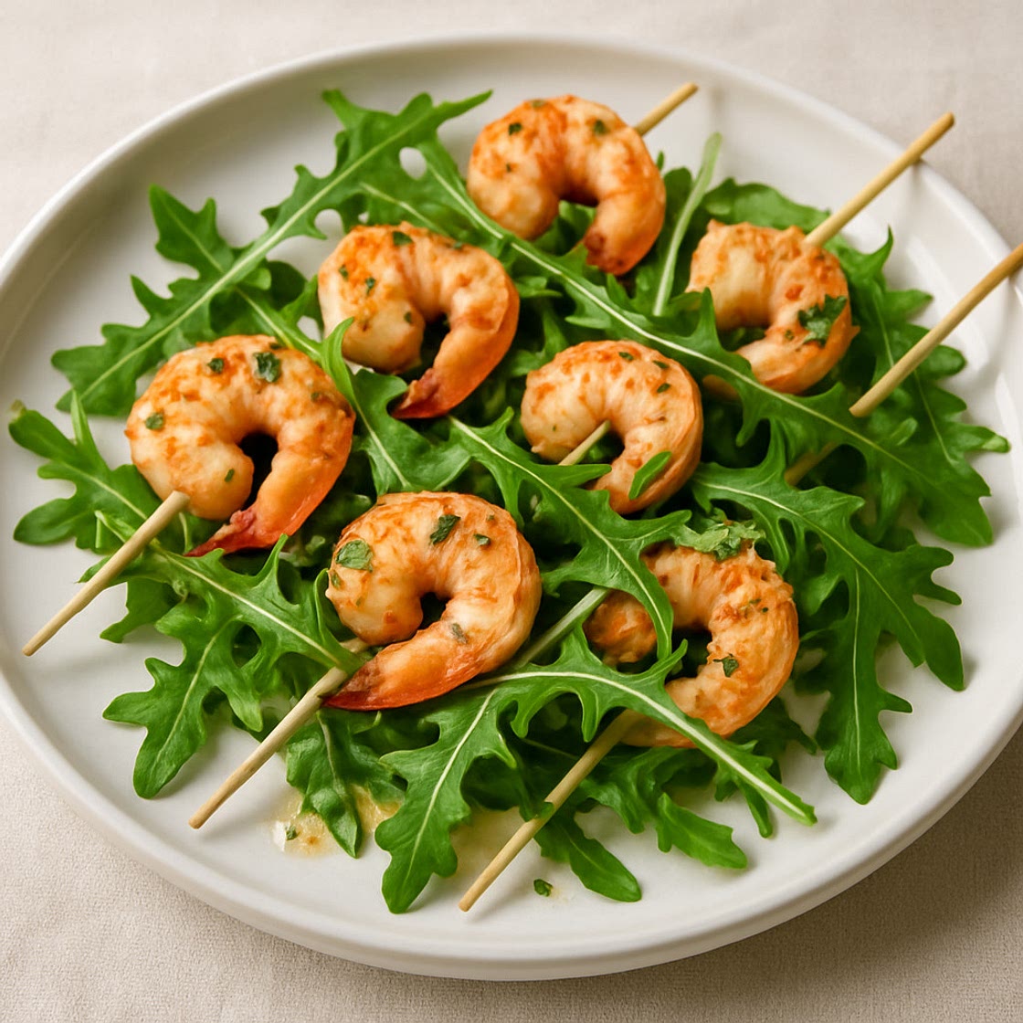 Lemony Shrimp & tomatoes 