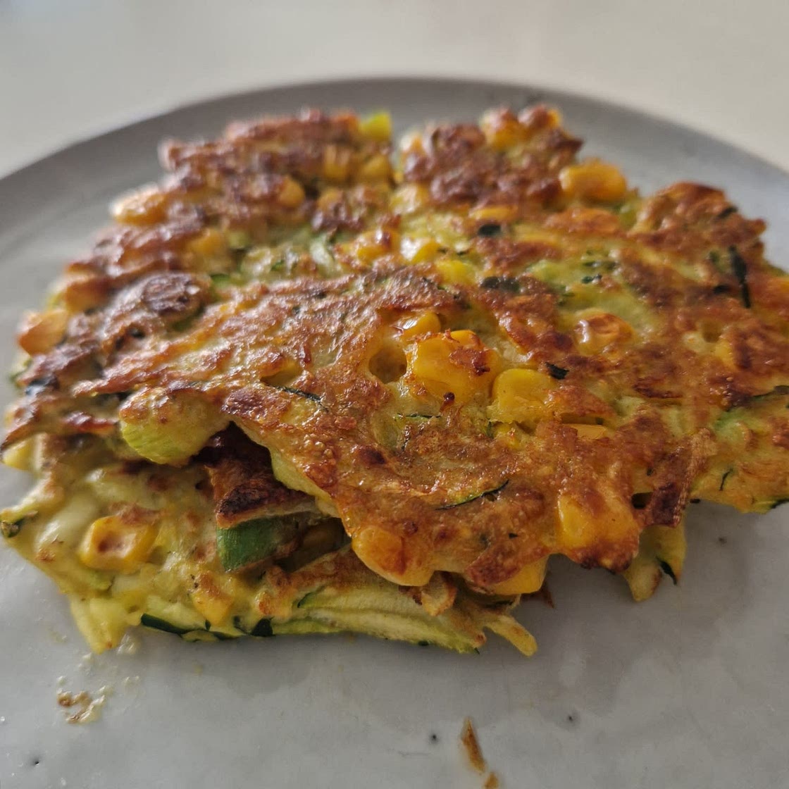 Courgette and Sweetcorn Fritters