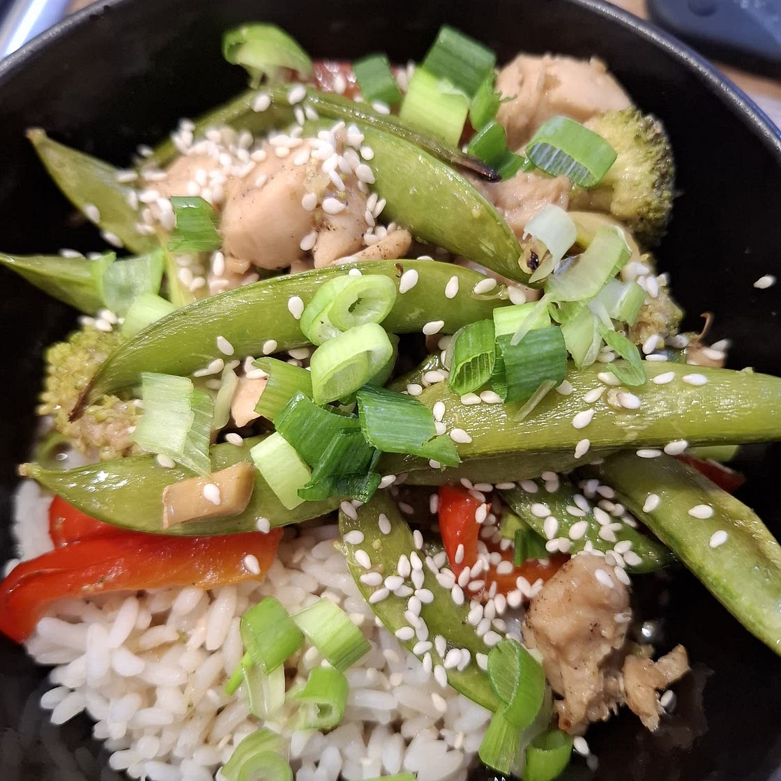 Sheet Pan Sesame Chicken and Veggies