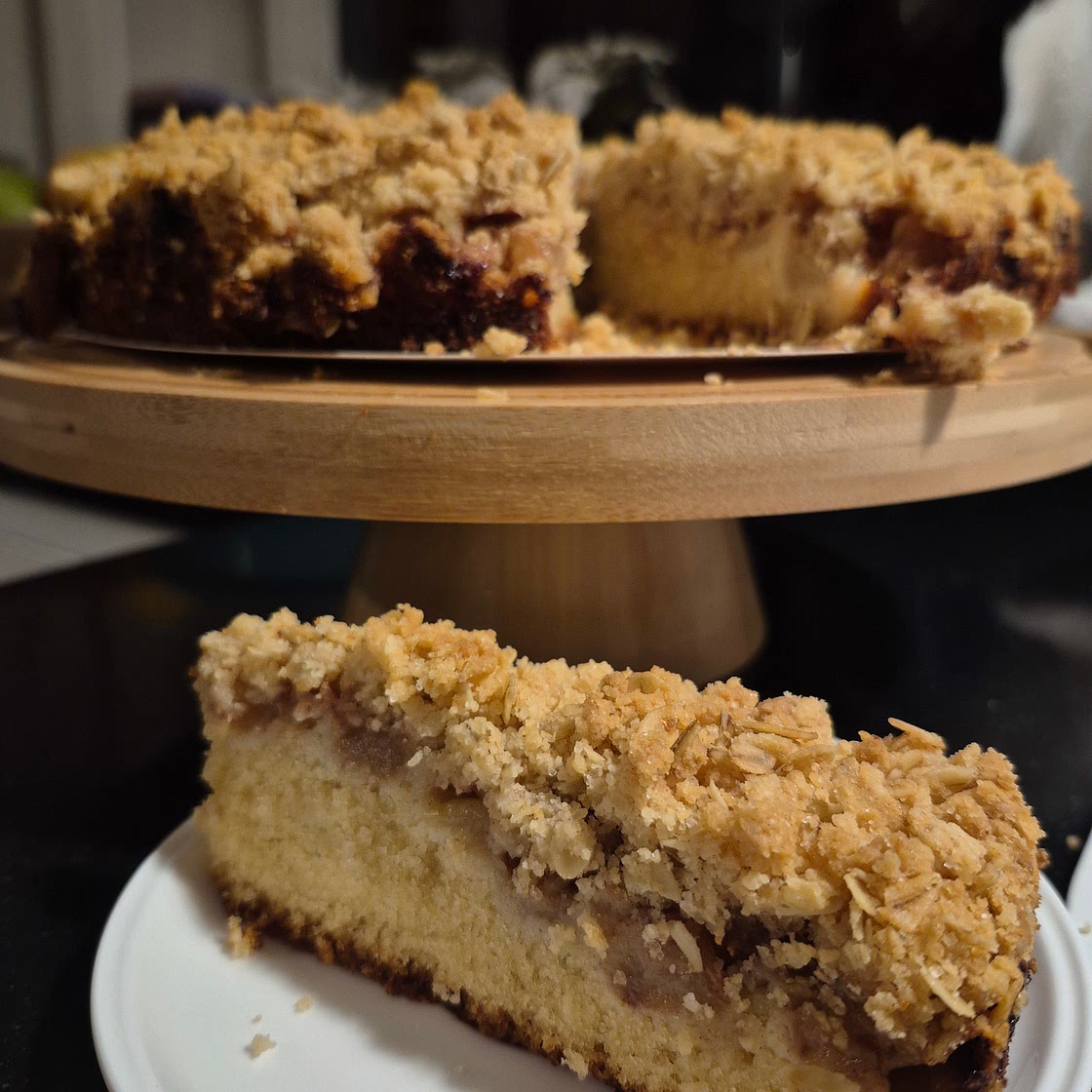 Apple cinnamon crumble