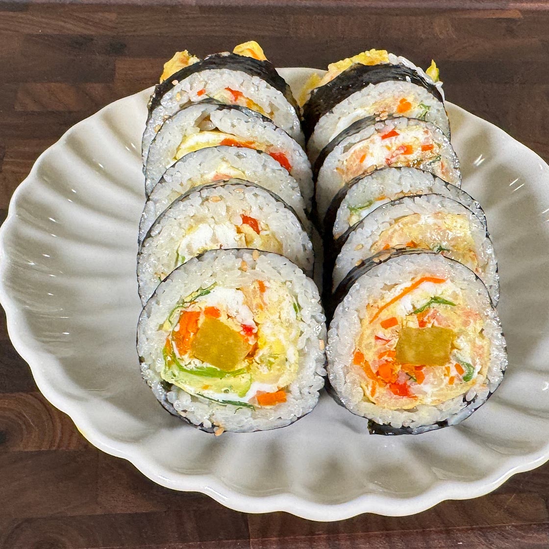 김밥 진작 이렇게 만들걸… 팬 하나로 끝나는 원팬 김밥 레시피 😋✨