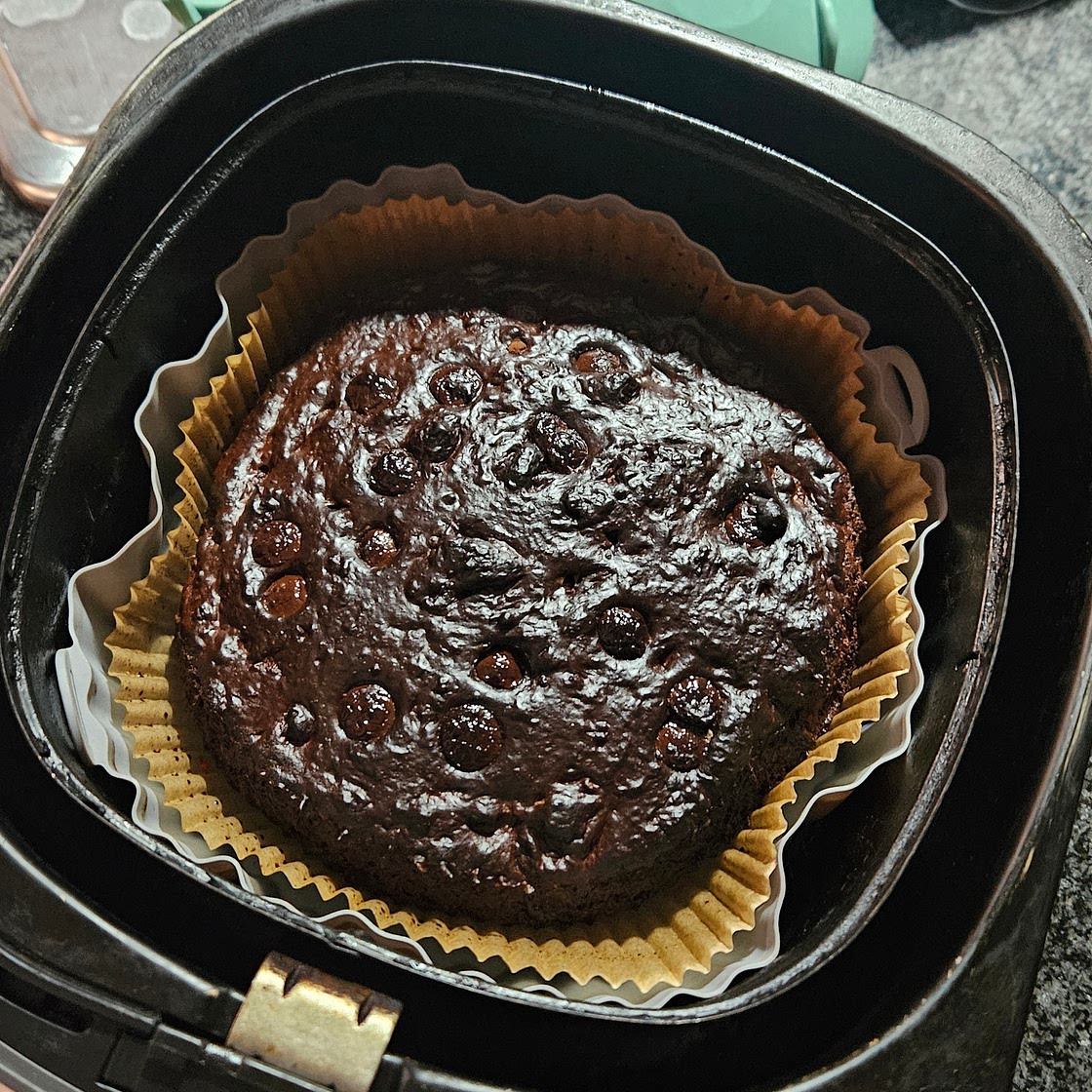 Airfryer Flourless High Protein Brownie
