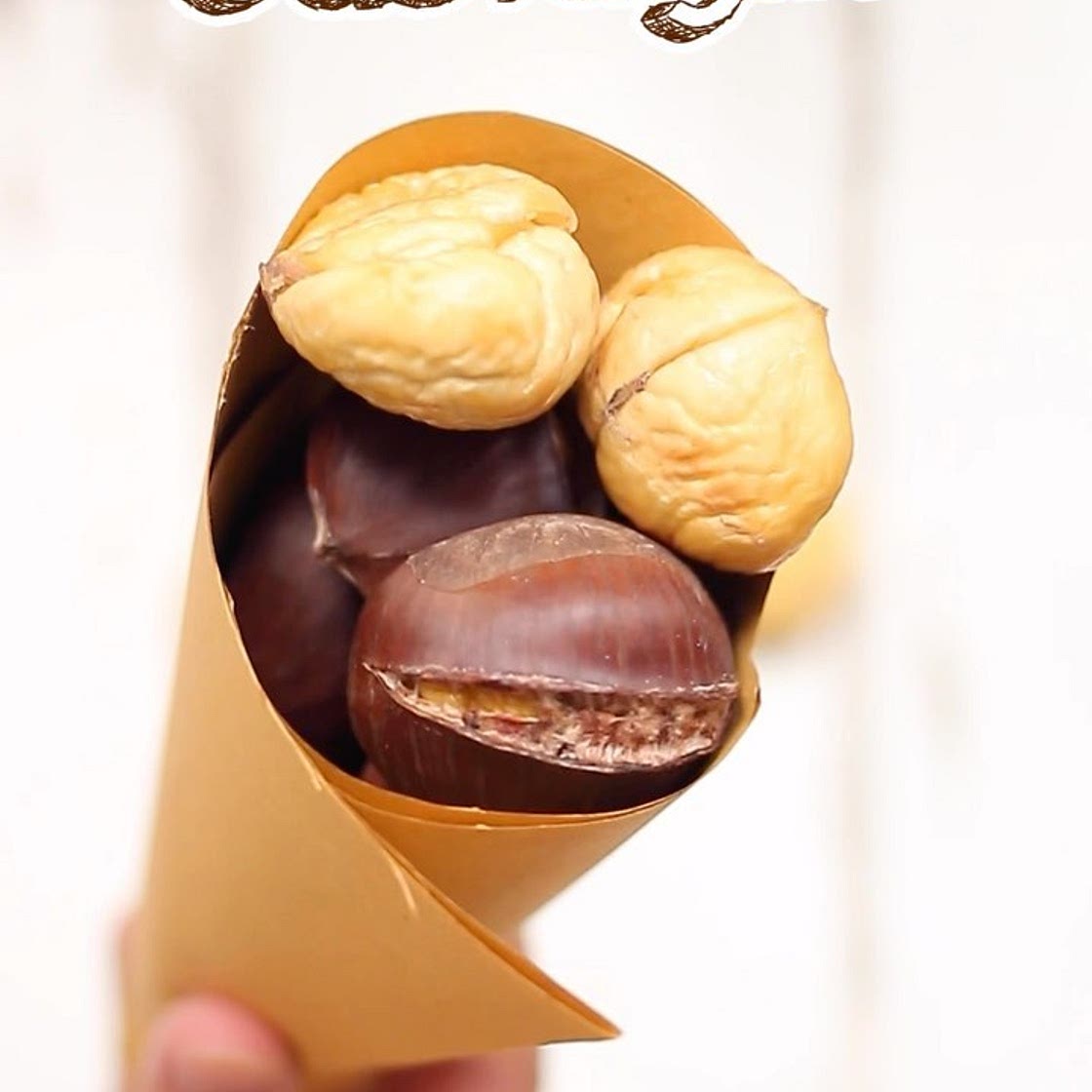 Castagne in friggitrice ad aria