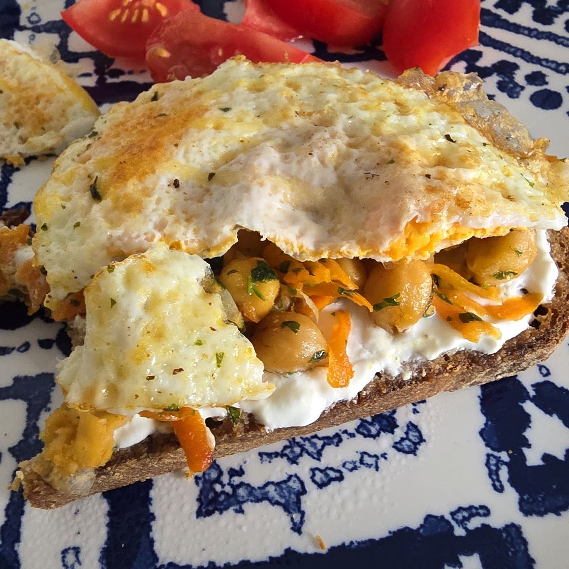 Herby Chickpeas | Student Breakfast Series