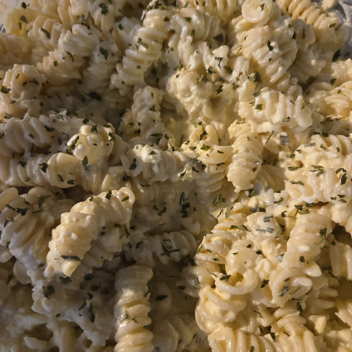 Deviled Egg Macaroni Salad
