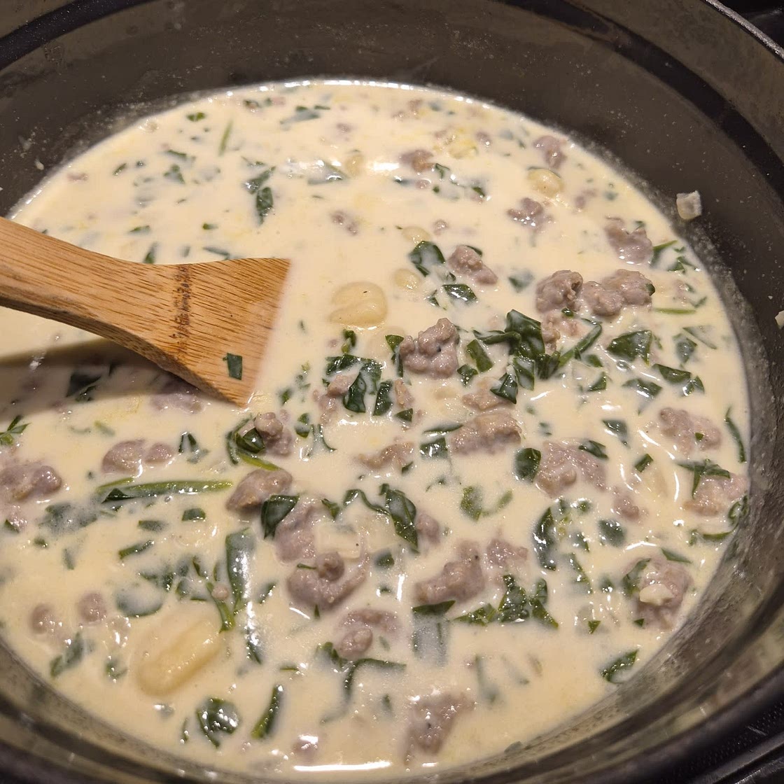 Sausage and Gnocchi Soup