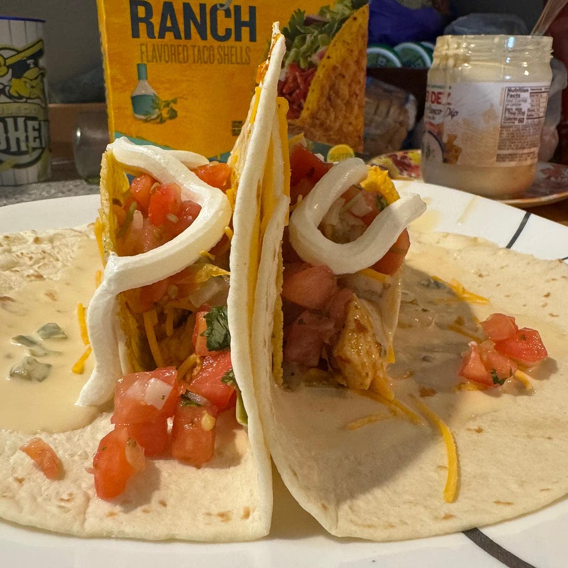 Shredded Chicken Tacos