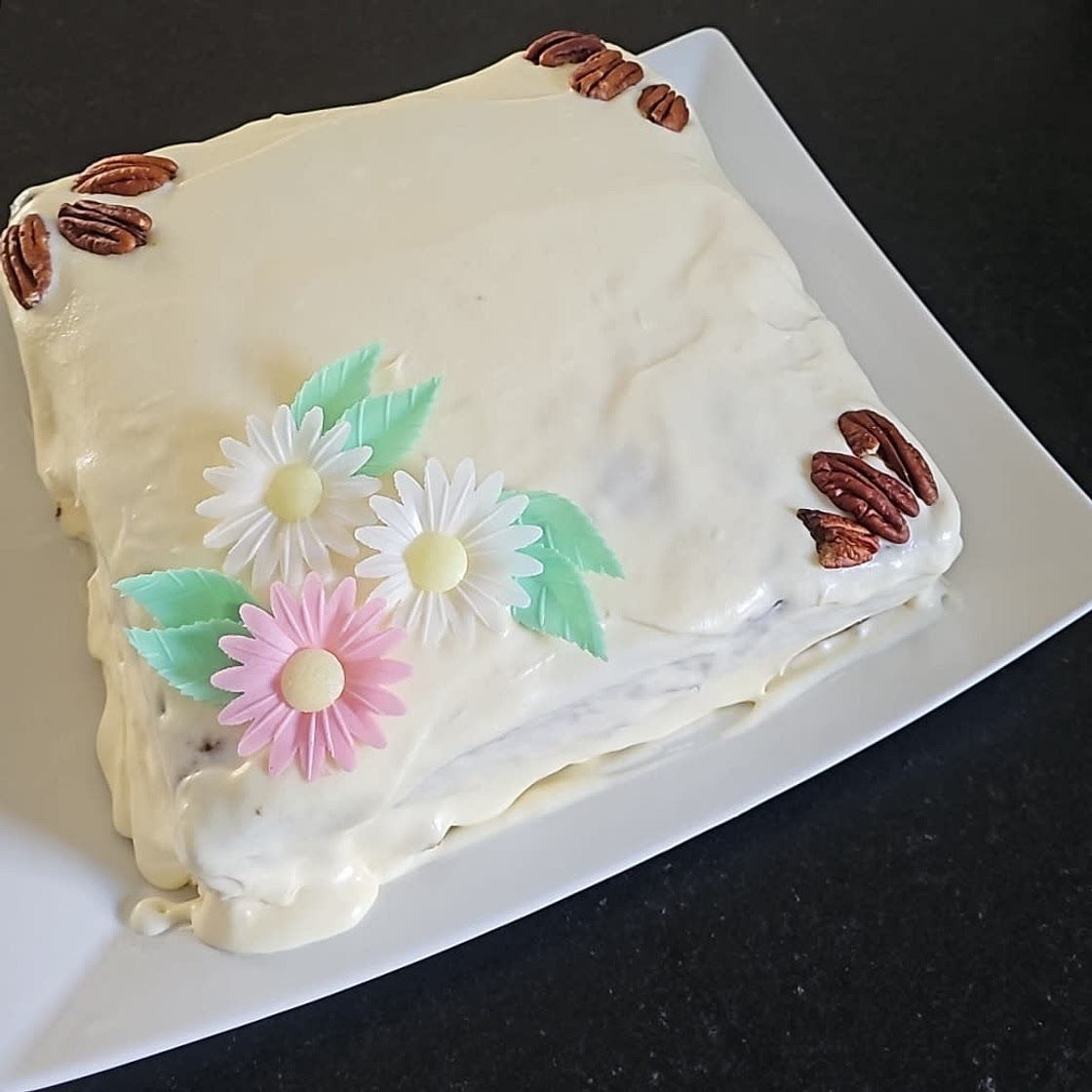 Perfectly Spiced Vegan Carrot Cake — Lahb Co. Eats