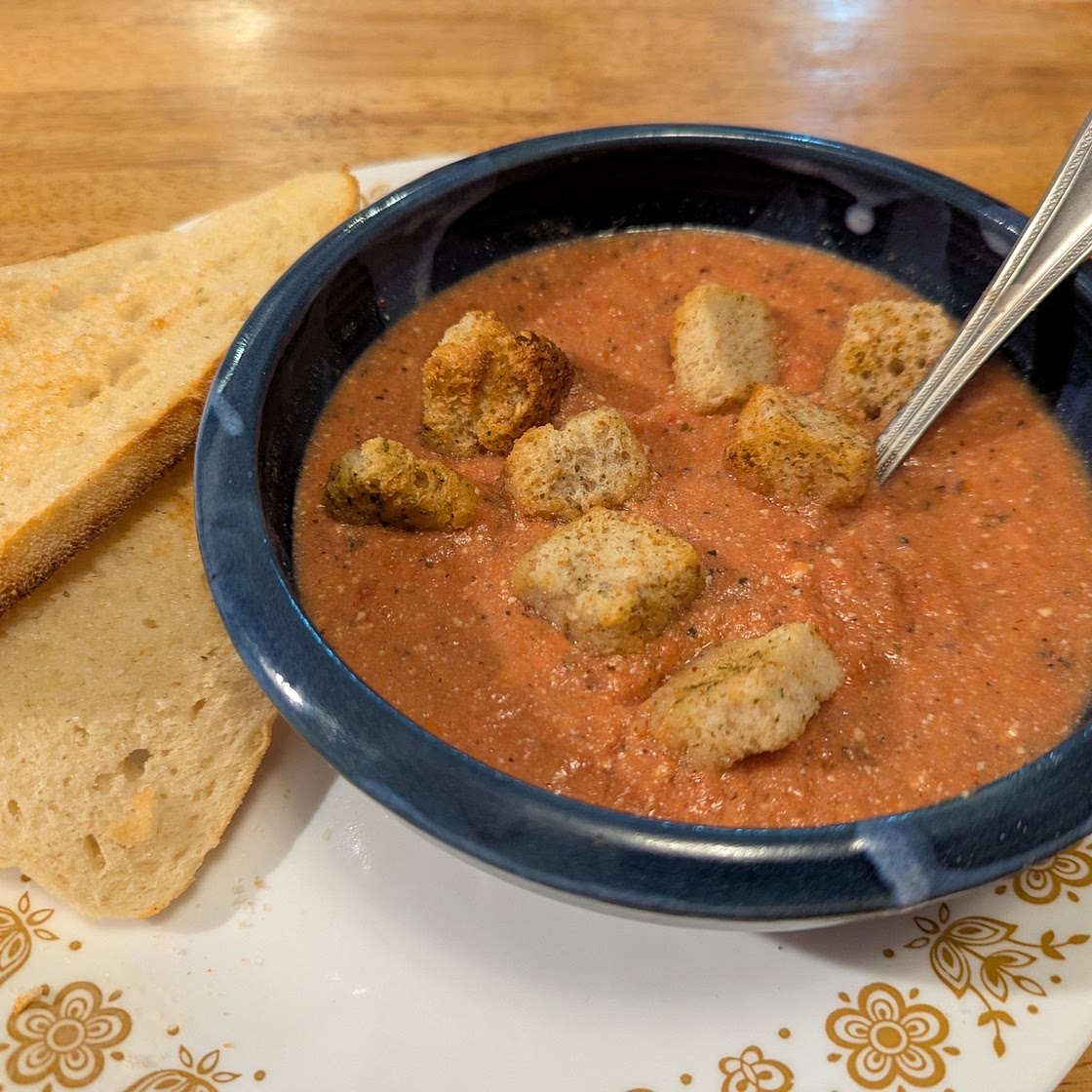 Vegan Tomato Basil Soup