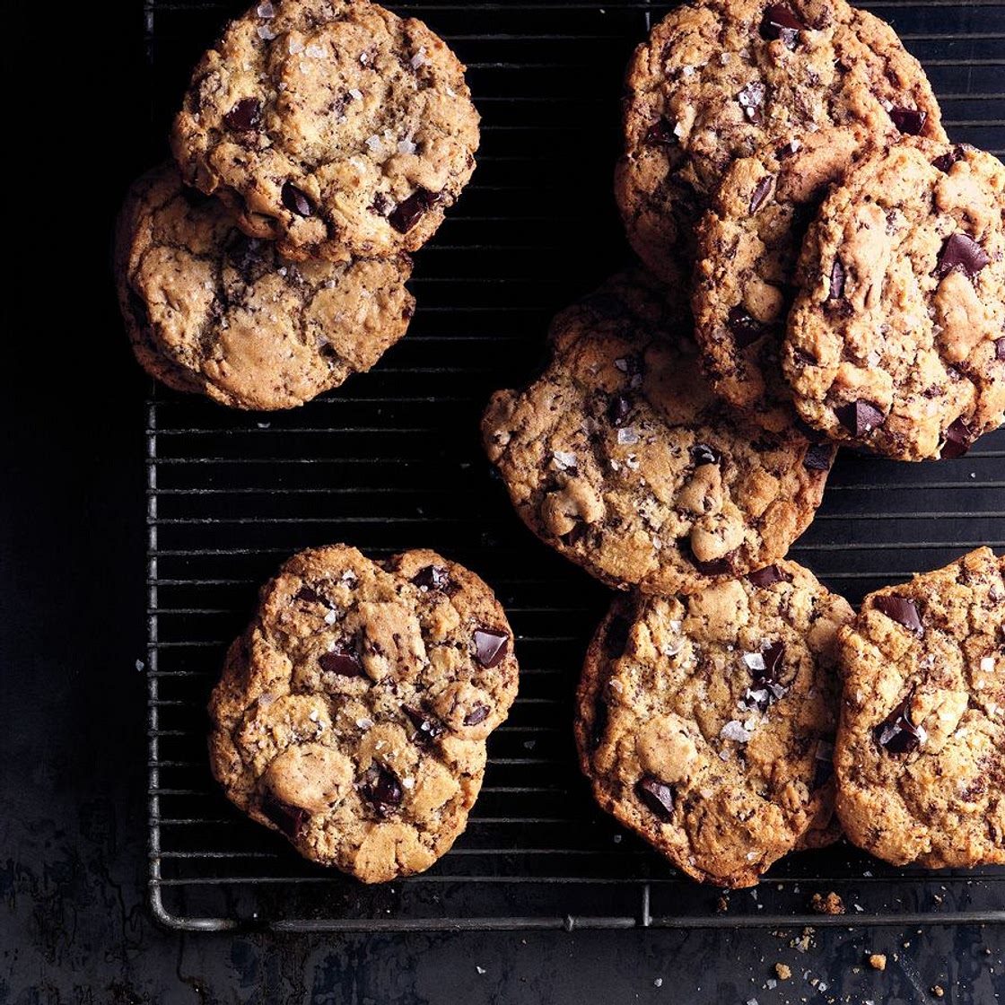Salty Chocolate Chunk Cookies
