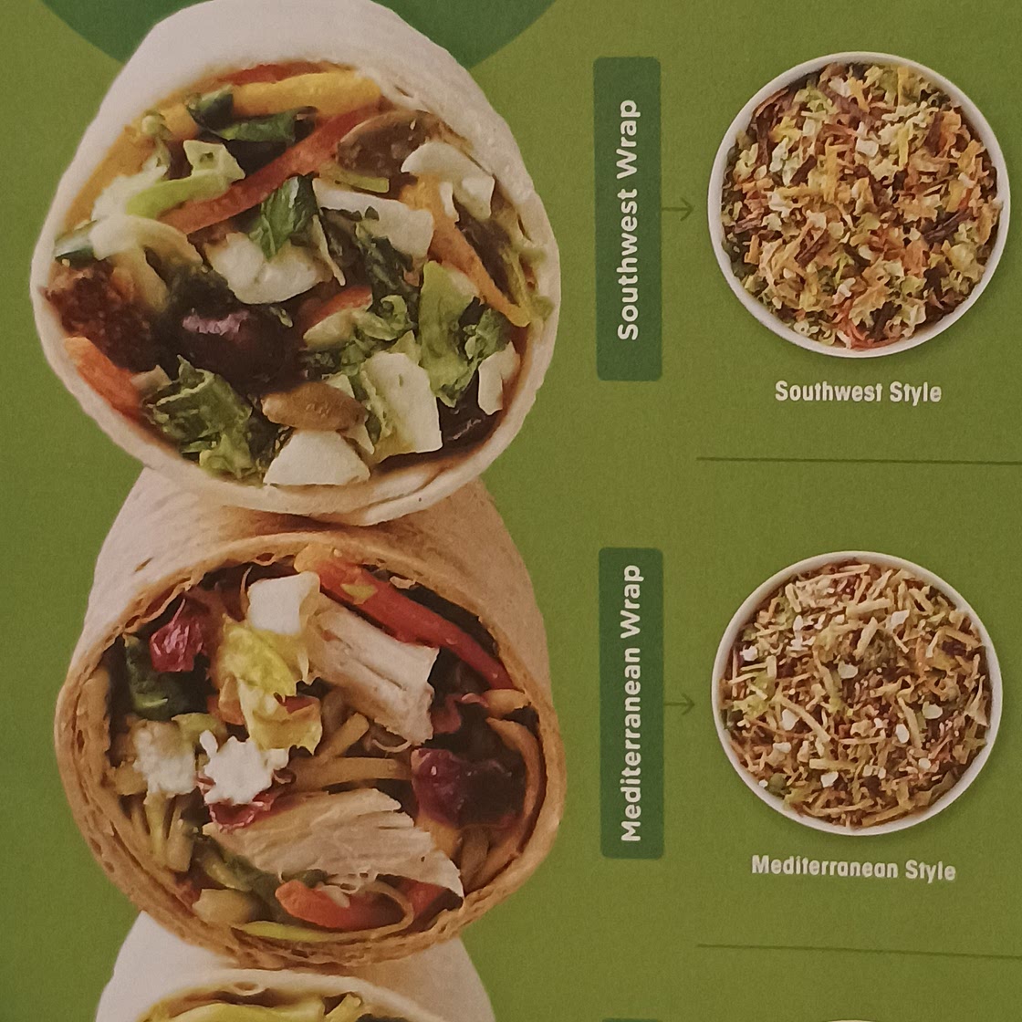 Salad Kit Wraps