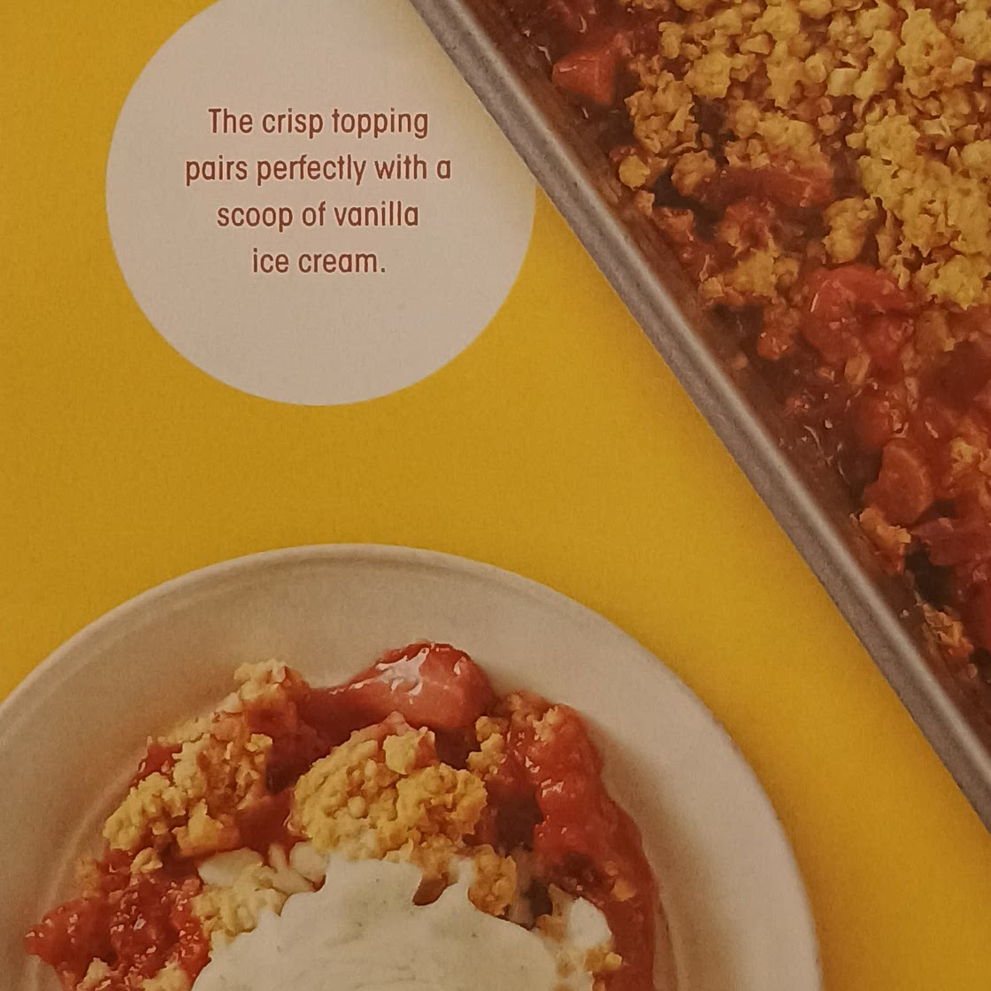 Strawberry Rhubarb Crisp