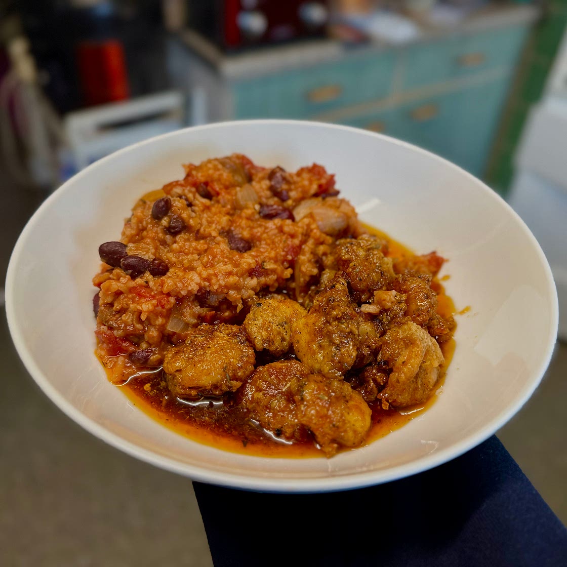 TFTI BBQ’s Cajun Honey Butter Shrimp