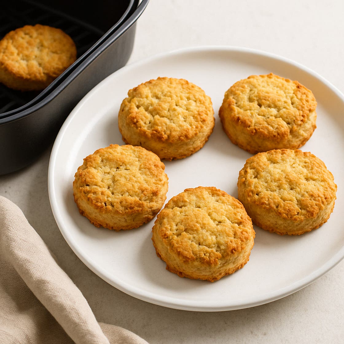 Air Fryer Almond Flour Biscuits