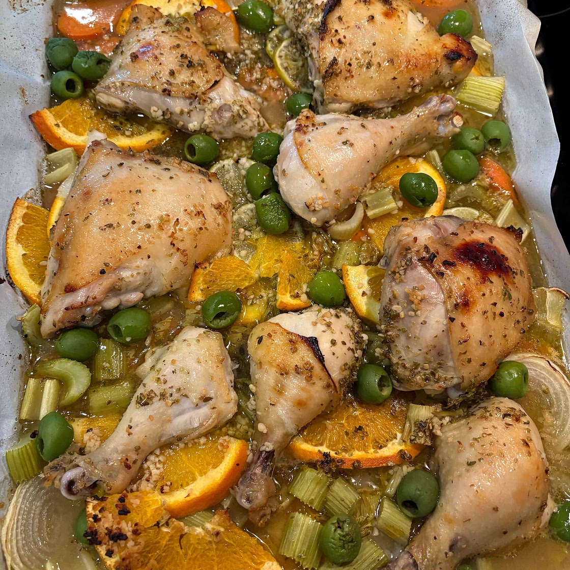 Mojo Sheet Pan Chicken