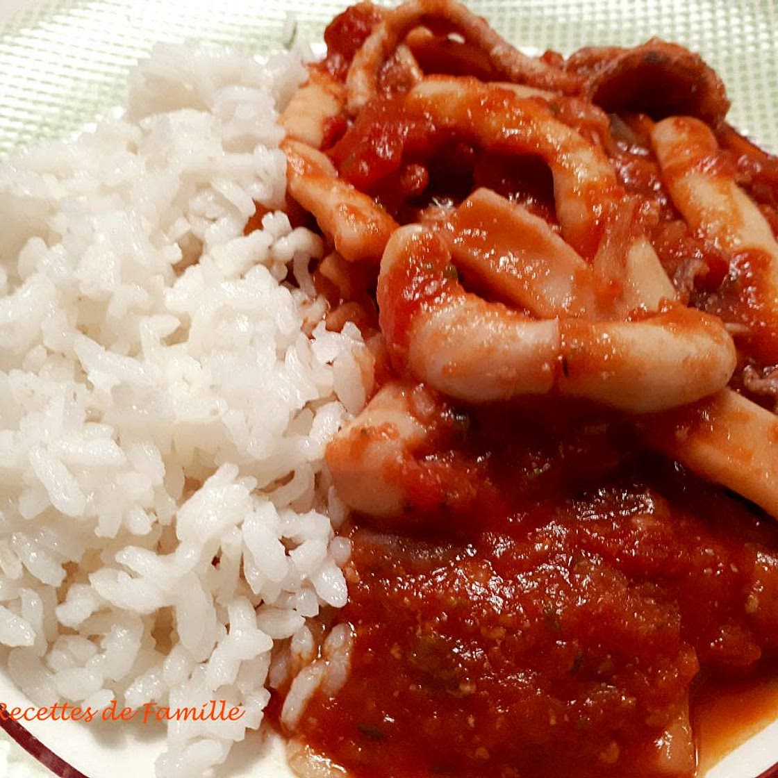 Calamar à la provençale