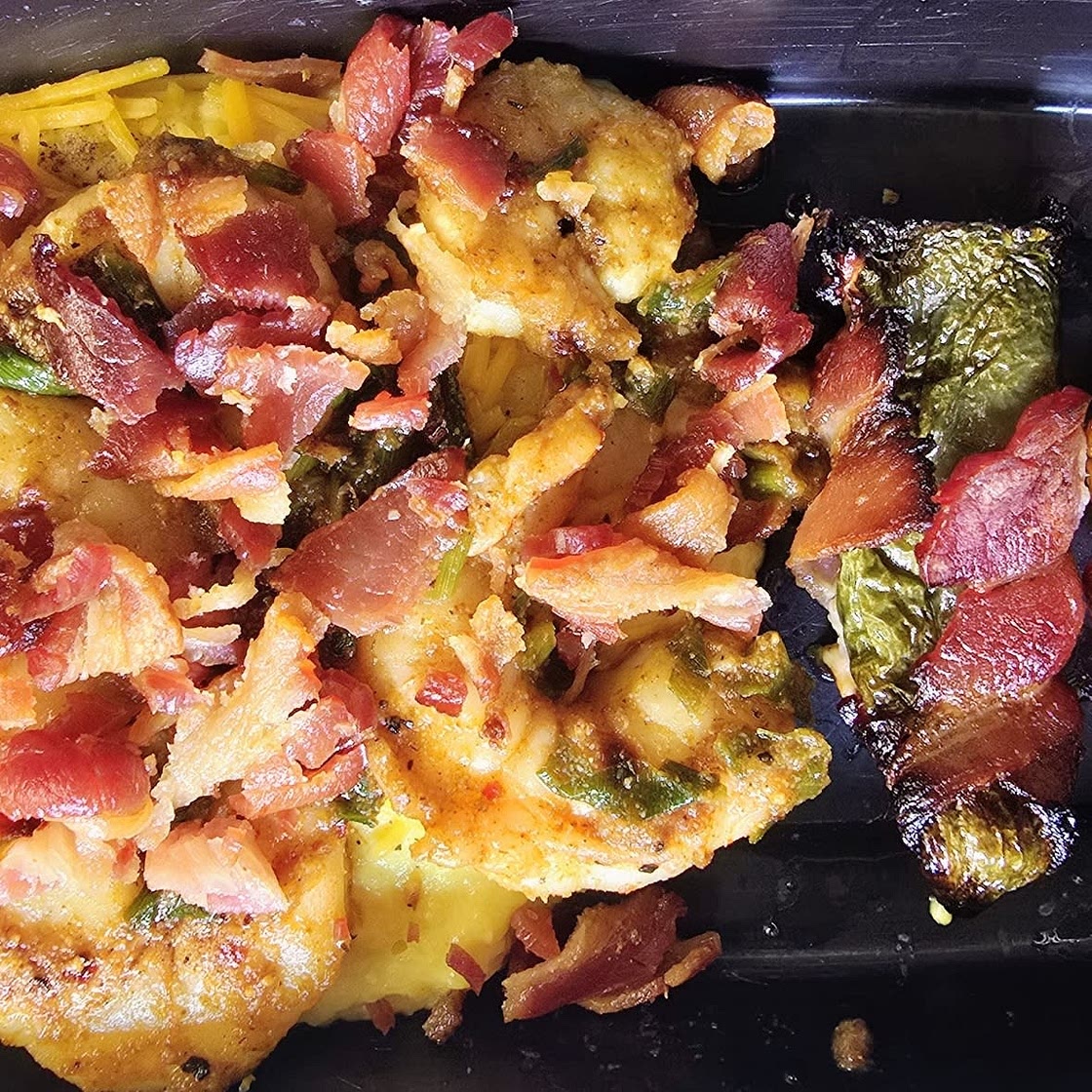 Shrimp & Grits with Bacon