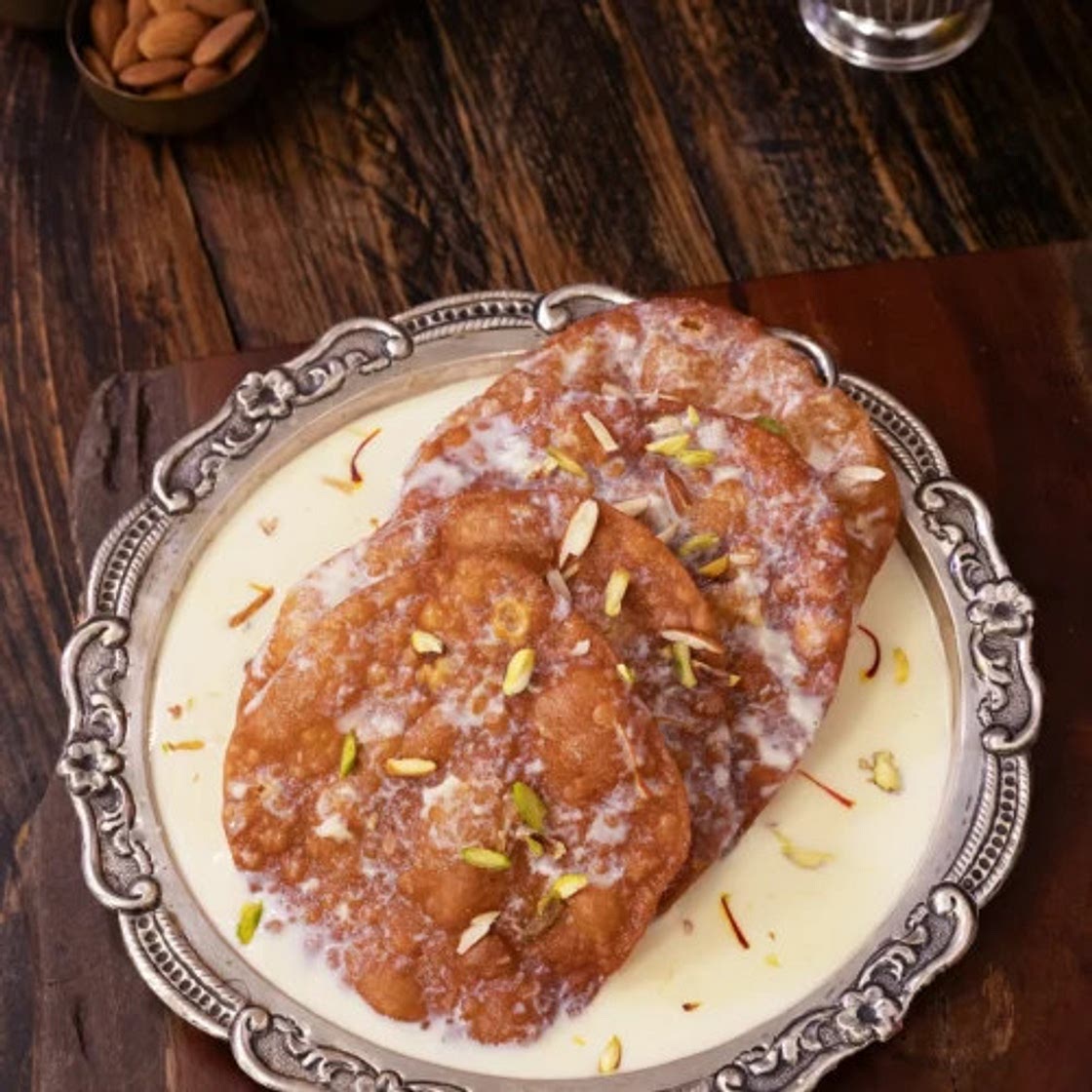 Pala Puri(Milk Puri)