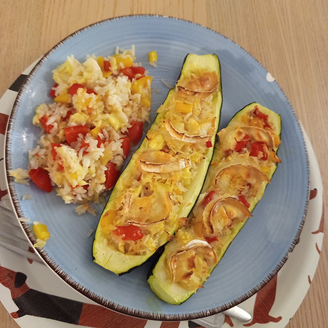 Courgettes Farcies au Riz