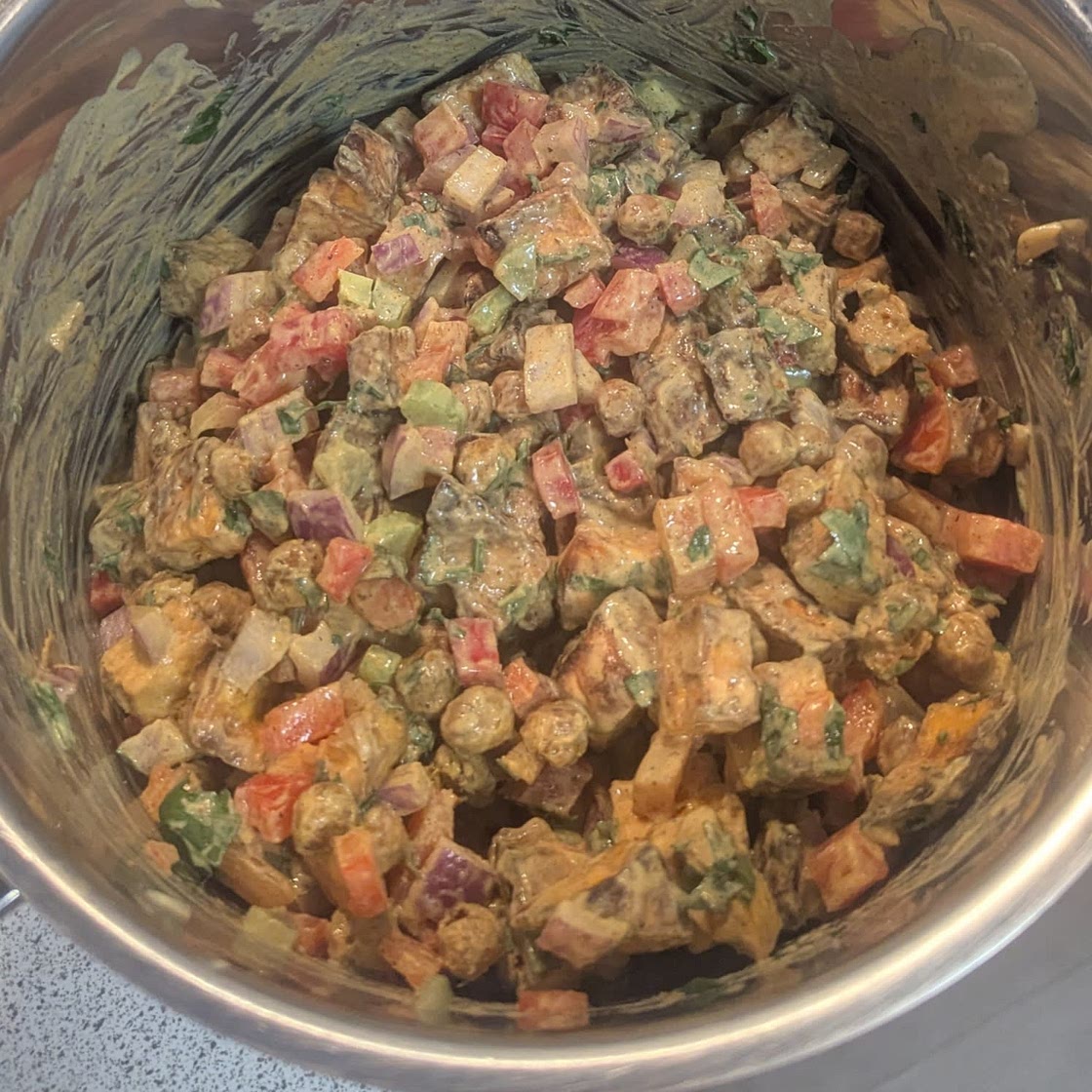 Curried Chickpea Salad