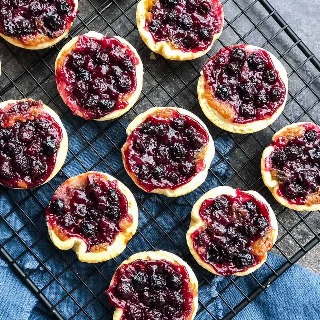 Saskatoon Berry Butter Tarts