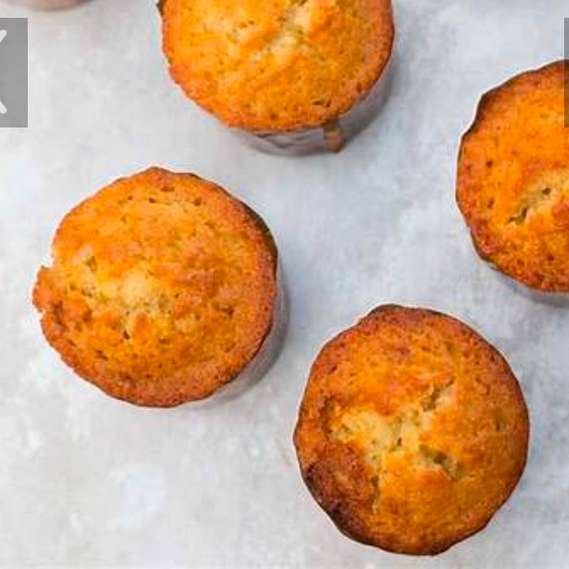 Mini Olive Oil & Orange Muffins