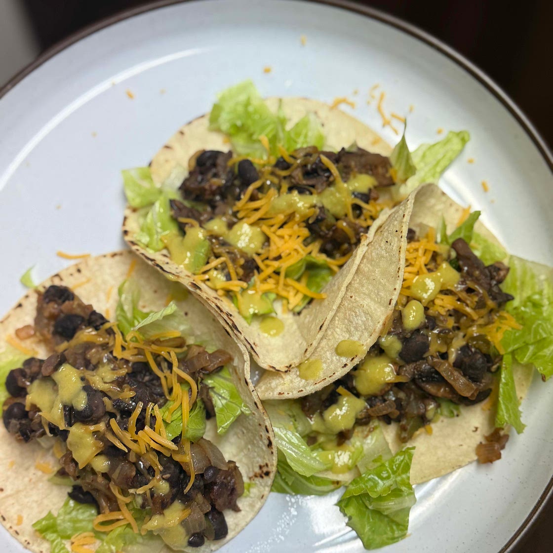 Mushroom Tacos