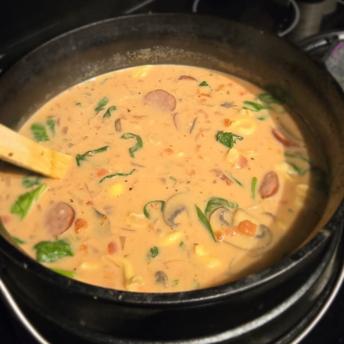 Italian Sausage Tortellini Soup