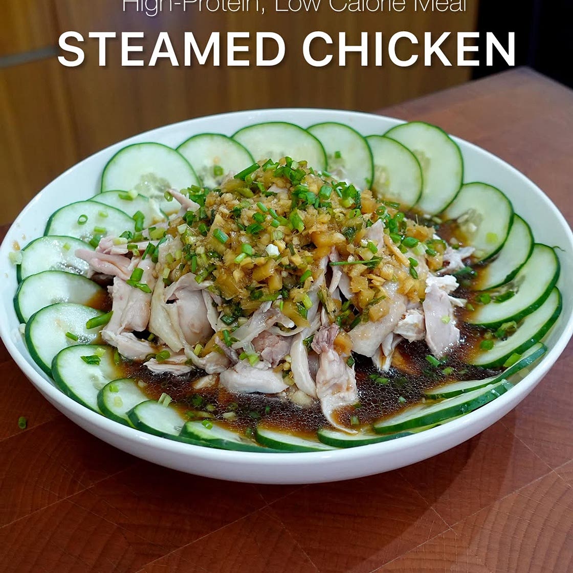High-Protein Low Calorie Meal: Steamed Shredded Chicken in under