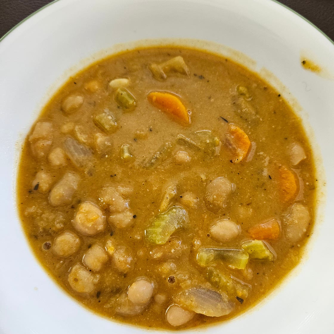 Creamy Mediterranean Bean Soup