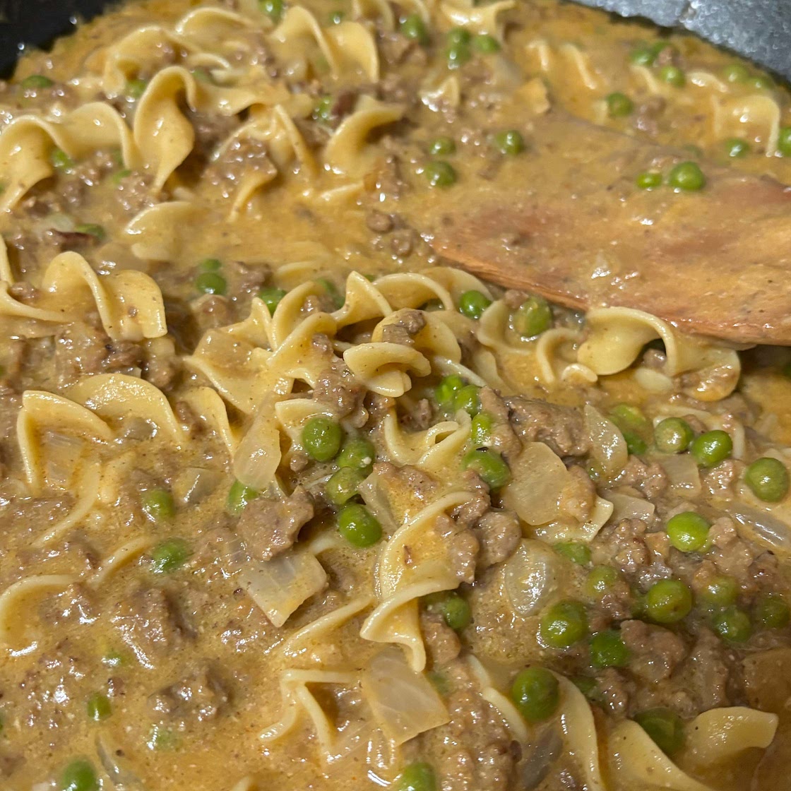 Ground Beef Stroganoff