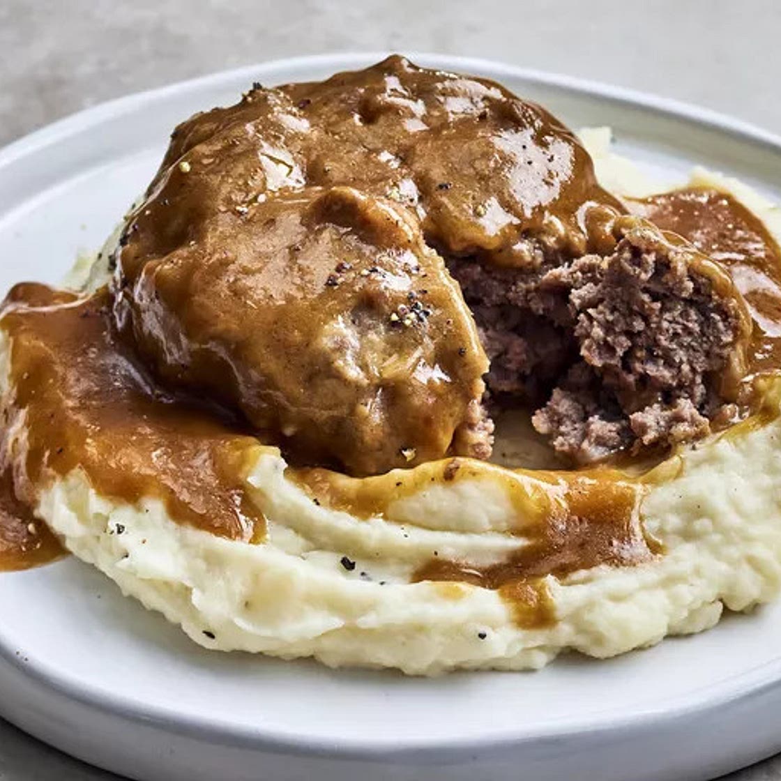 Slow Cooker Salisbury Steak