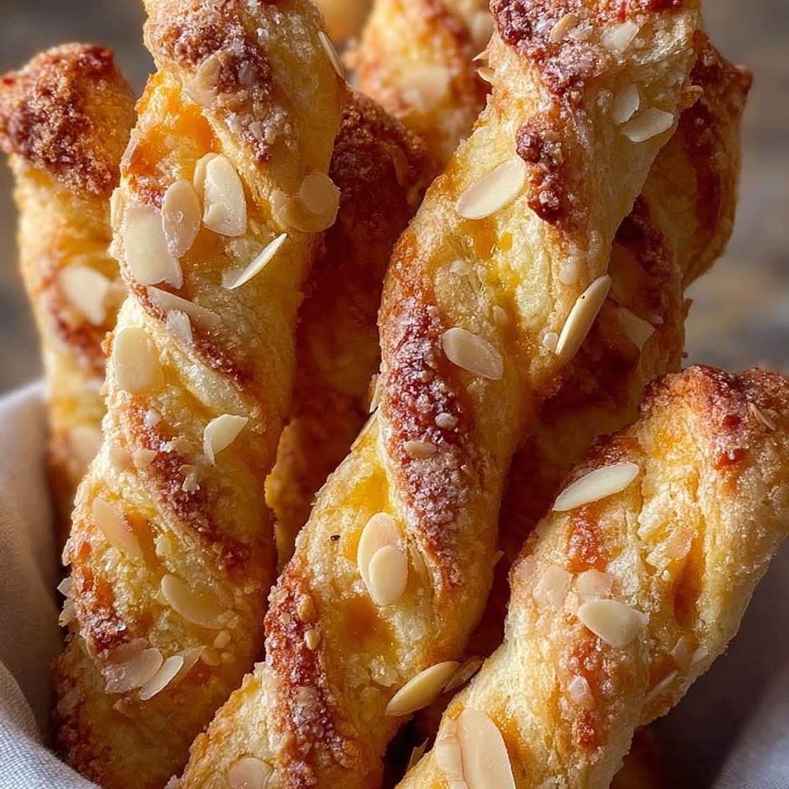 Almond Orange Ricotta Biscuit Twists 🍊✨