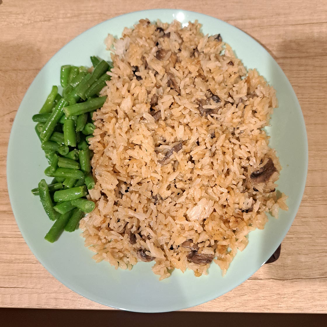 Arroz cremoso de setas