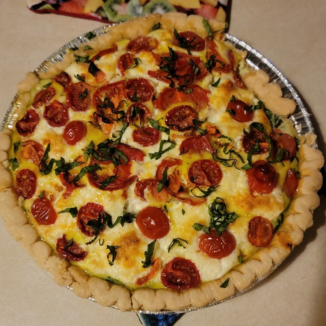 Spinach Ricotta Quiche