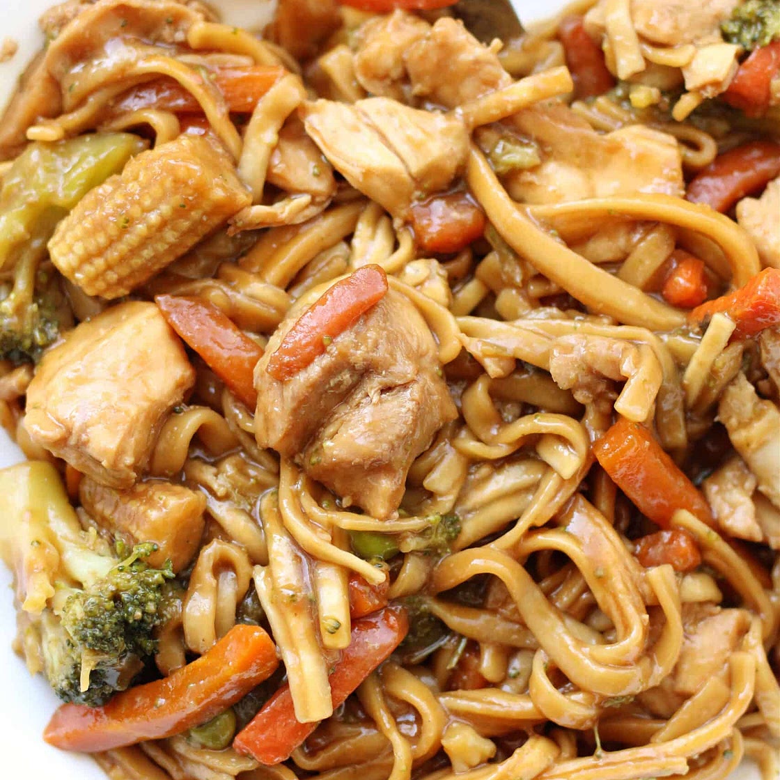Instant Pot Better Than Takeout Chicken Lo Mein