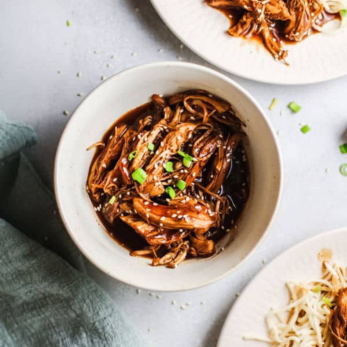 Instant Pot Honey Teriyaki Chicken (a Dump Recipe with FROZEN Chicken Breasts!)