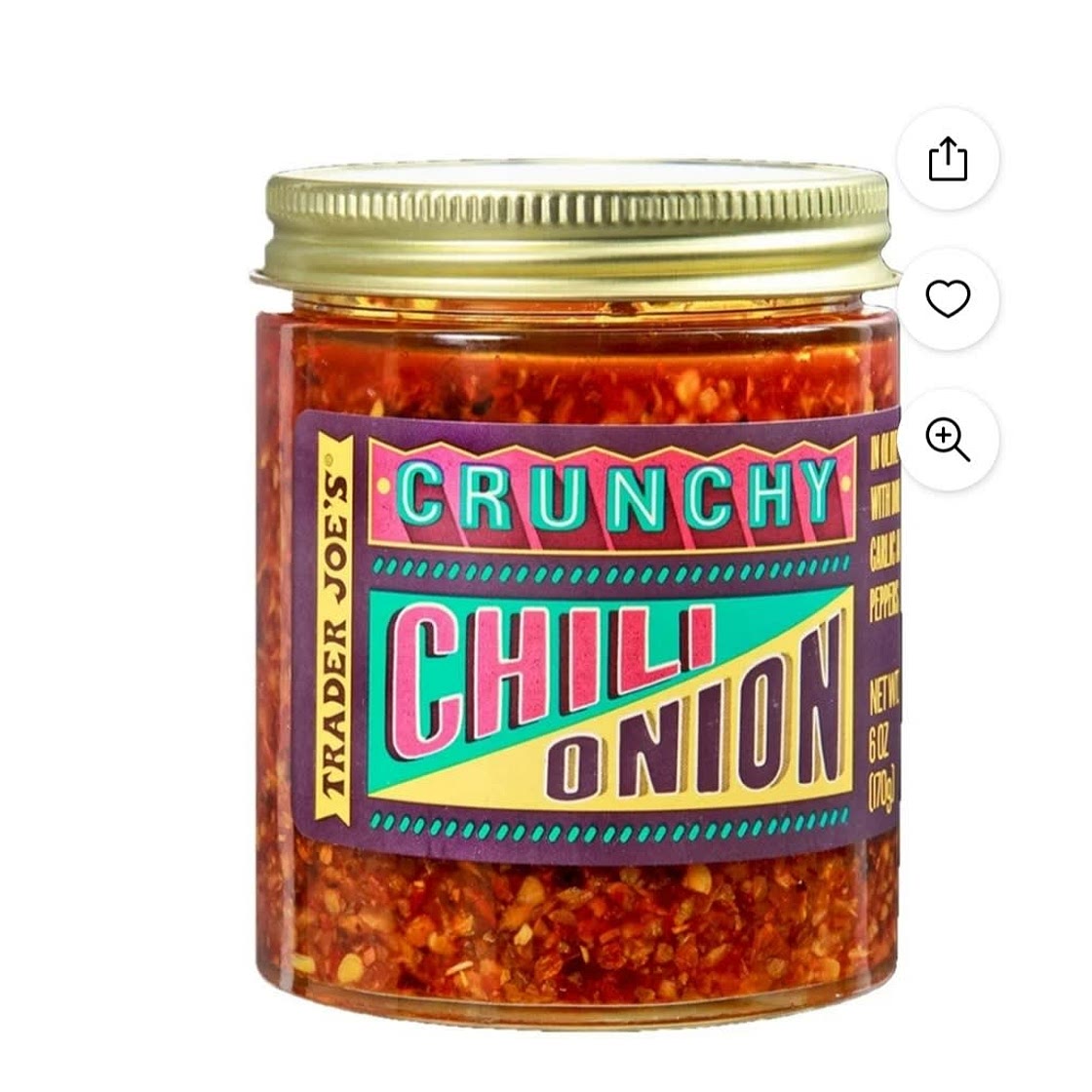 Trader Joe's crunchy chili onion