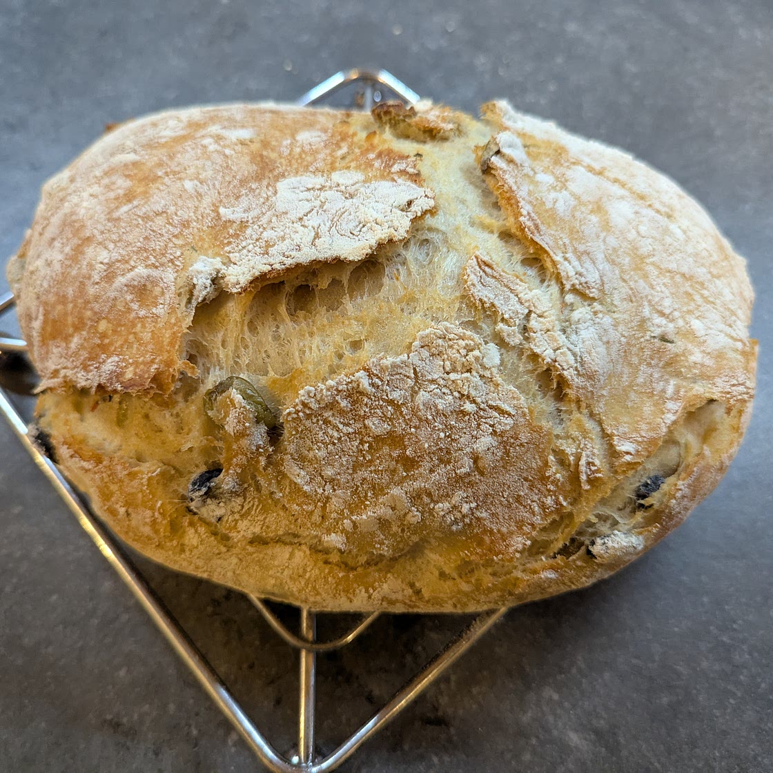 Mediterranean Olive Bread