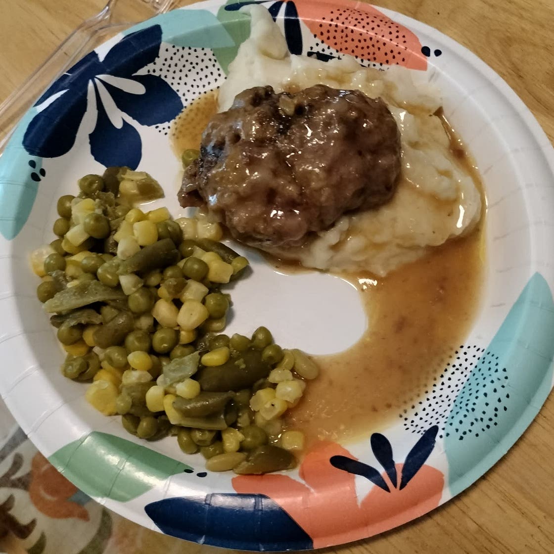 Slow Cooker Salisbury Steak