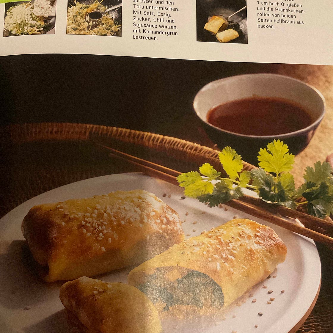 Eggrolls with veggiefilig