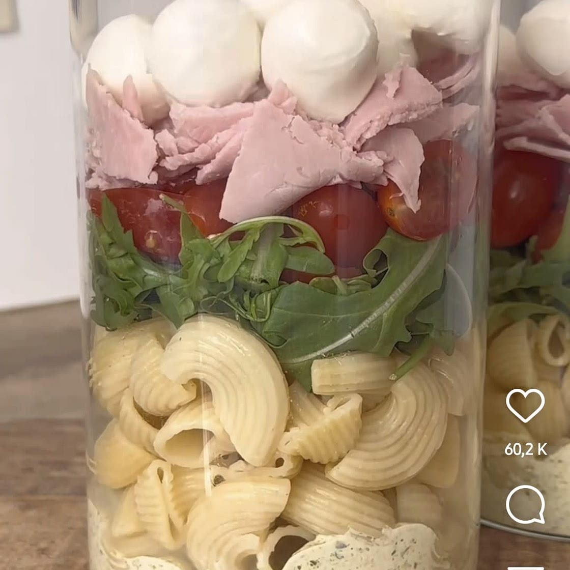 Salade de pâtes au pesto