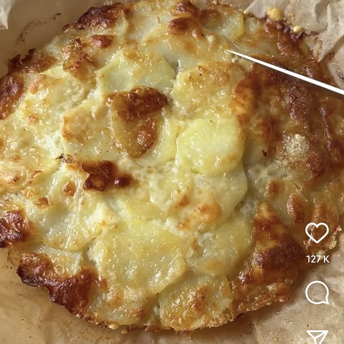 Tourte pomme de terre jambon