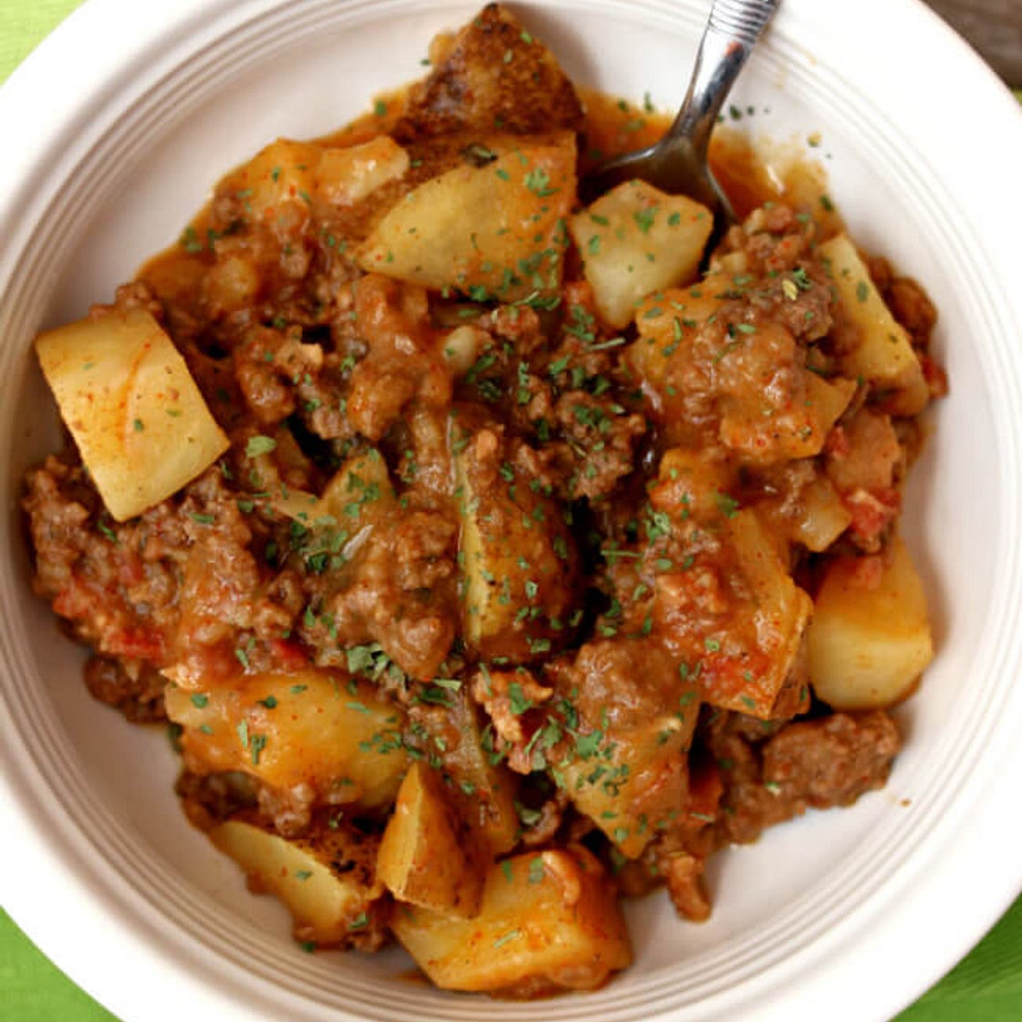 Instant Pot Beef and Cheddar Ranch Potatoes