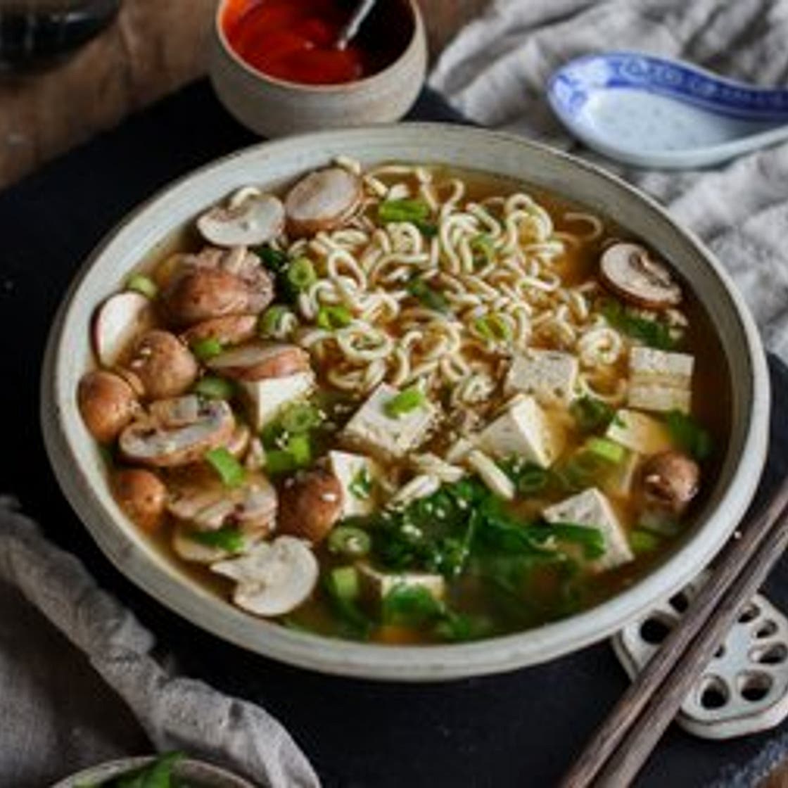 To-Go Miso Noodle Soup